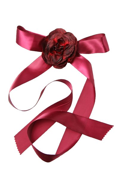 Wine  Ribbon and sash